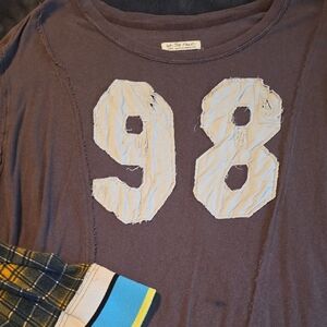 We The Free Dark Brown Tee